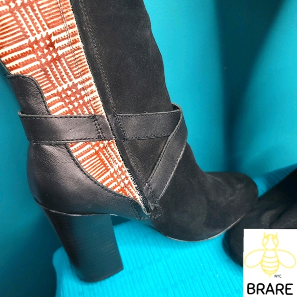 Michael Antonio Shoes - Michael Antonio brown houndstooth boots